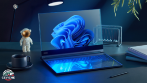 MWC 2024: Lenovo presentó la primera notebook con pantalla transparente