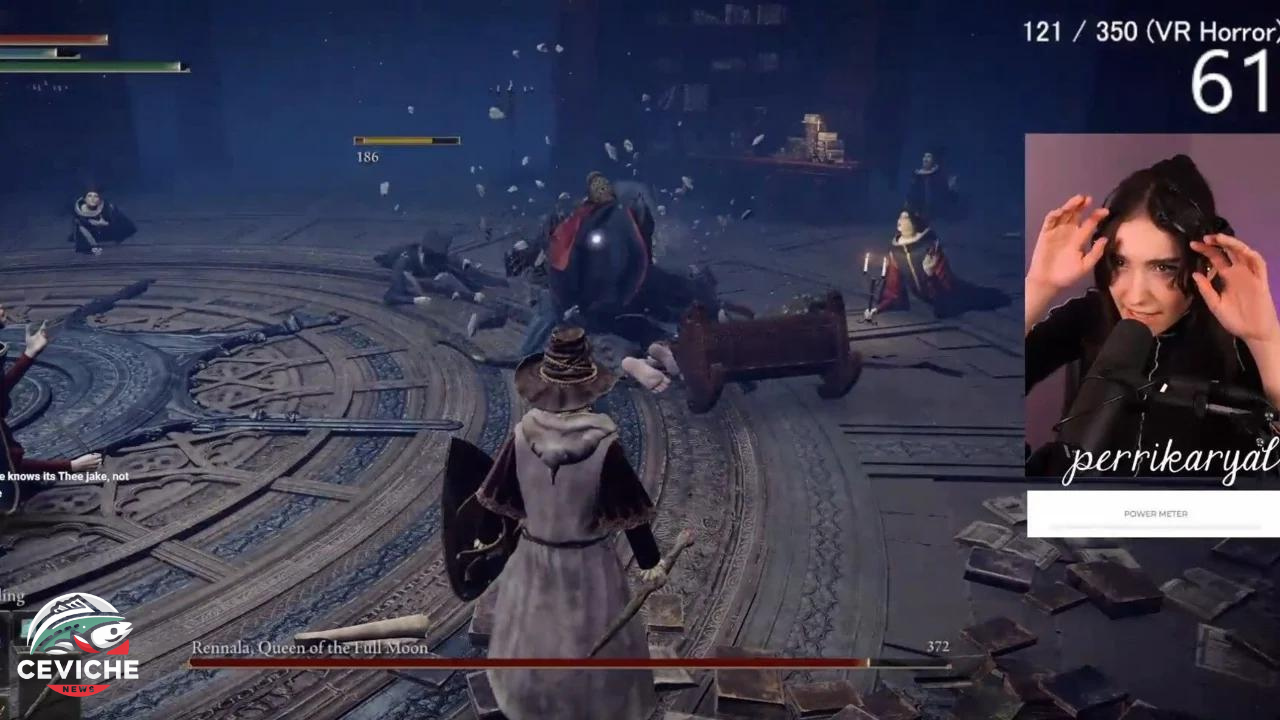 La Streamer Perrikaryal Derrota Jefes del DLC de Elden Ring con la Mente en Medio de Quejas por su Dificultad