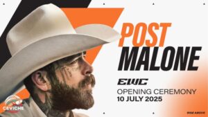 Post Malone inaugurará la Esports World Cup 2025 con un concierto exclusivo en Riad