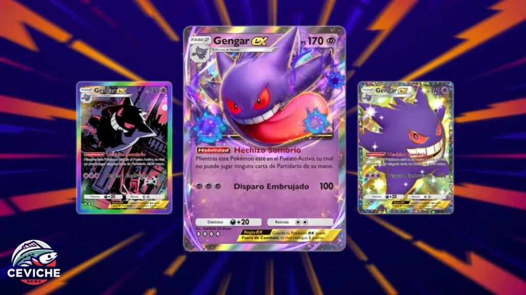La carta de Pokémon JCC que supera los 800 dólares antes de existir: el fenómeno Mega Gengar EX