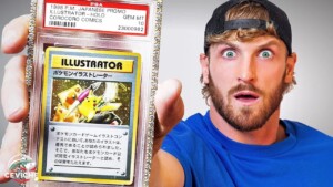 Logan Paul adelanta la subasta histórica de la carta Pokémon valuada en 5 millones de dolares