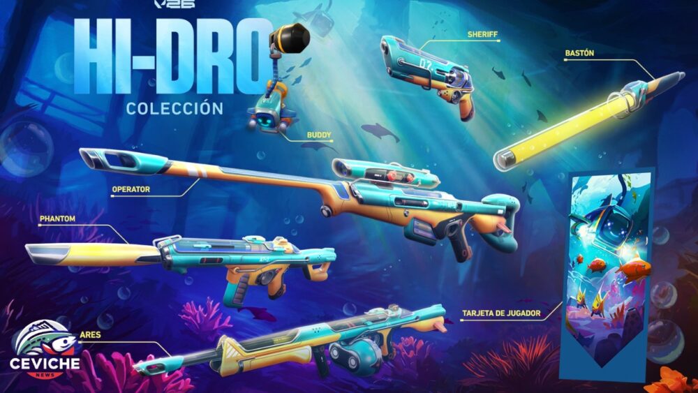 VALORANT presenta Hi-Dro, su nueva colección de skins