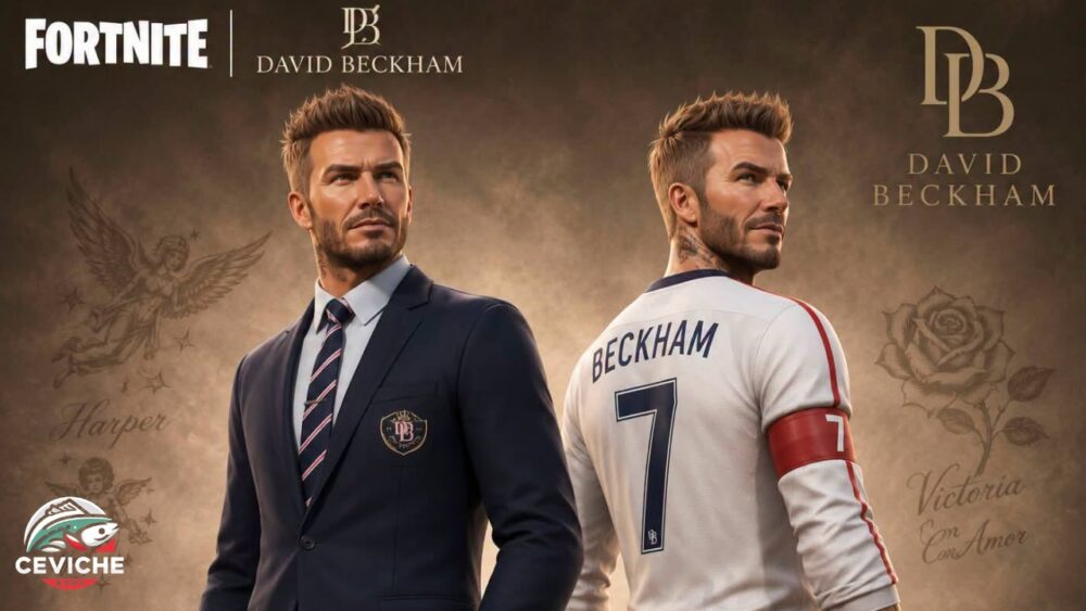 David Beckham confirma su llegada a Fortnite con dos skins
